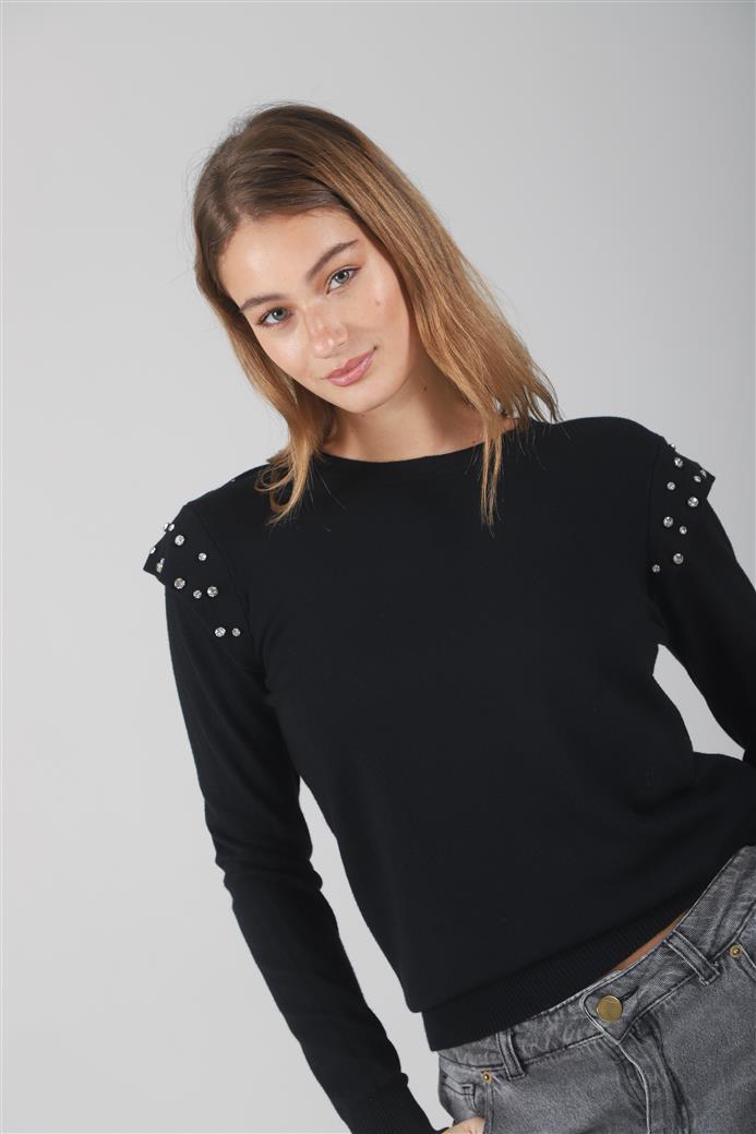 Sweater Yoko Bremer con Piedras